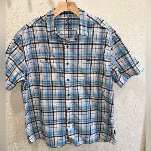 Kuhl Men's Styk Tapered Short Sleeve Shirt Xlarge - Picture 2 of 10